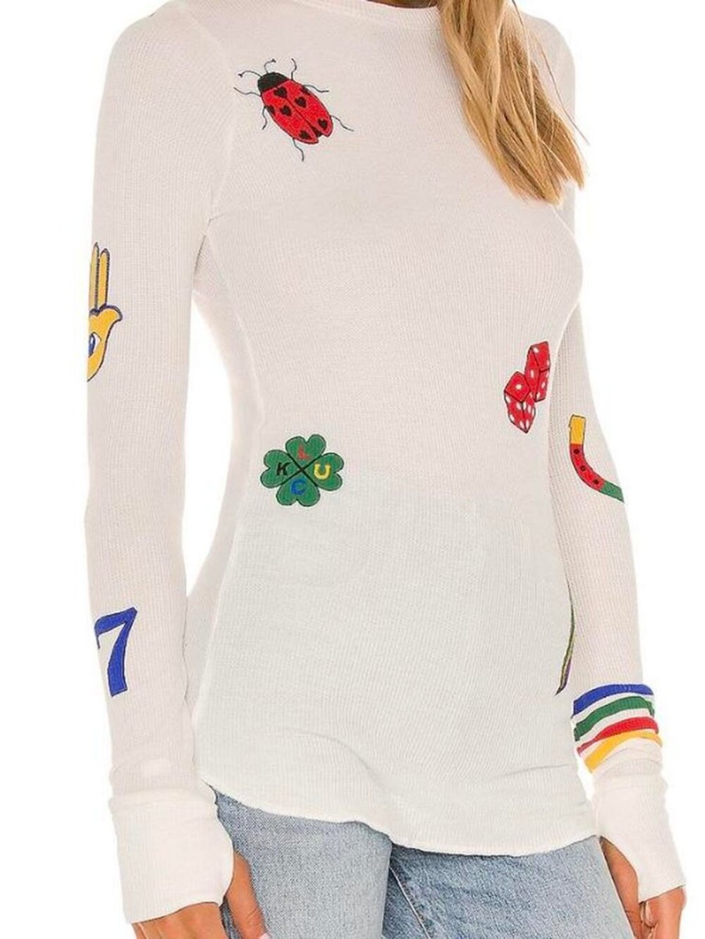 Lauren Moshi McKinley Lucky Elements Tee